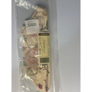Longaberger Coaster Tote Basket Liner "Heirloom Floral Fabric" NIP #27710156